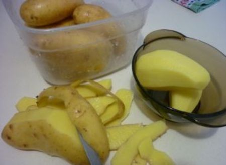 нарезать картофель (2)